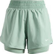 Nike One Dri-FIT High-Waisted 3-Inch 2-in-1 Shorts