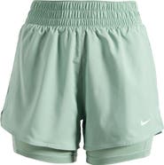 Nike One Dri-FIT High-Waisted 3-Inch 2-in-1 Shorts