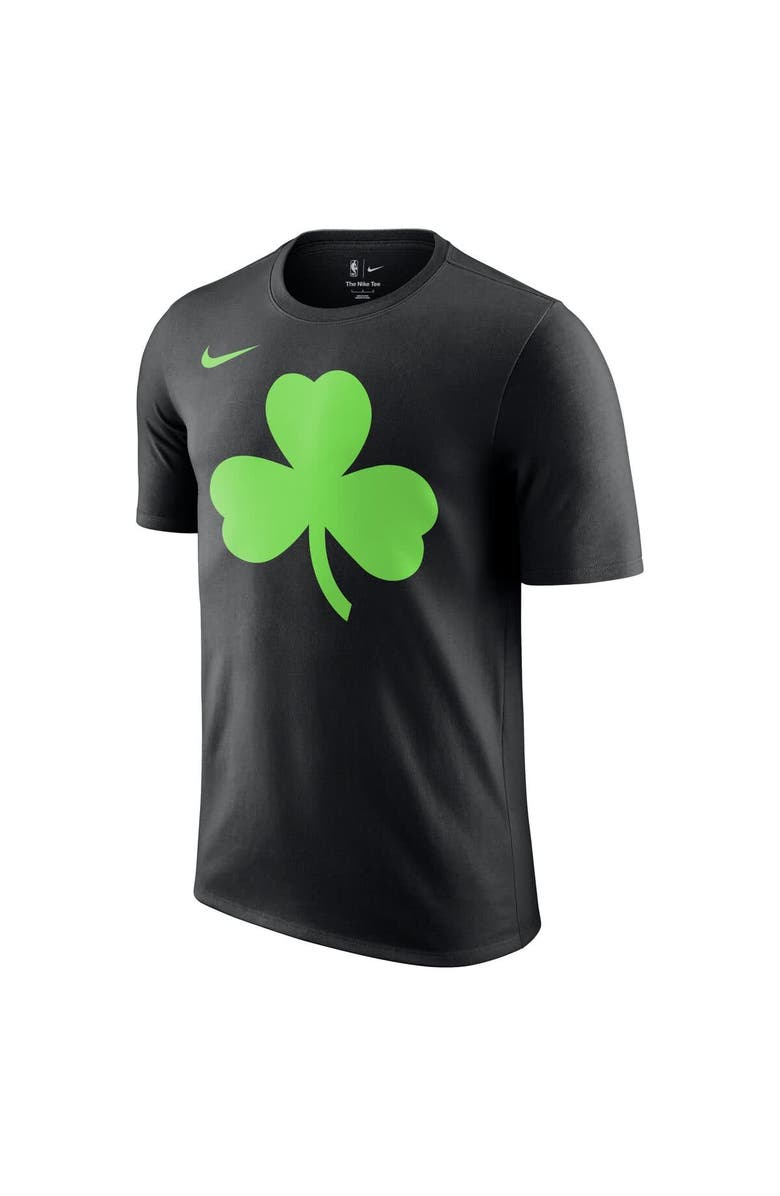 Nike Men's Nike Black Boston Celtics 2024/25 City Edition Essential Logo T-Shirt, Alternate, color, 