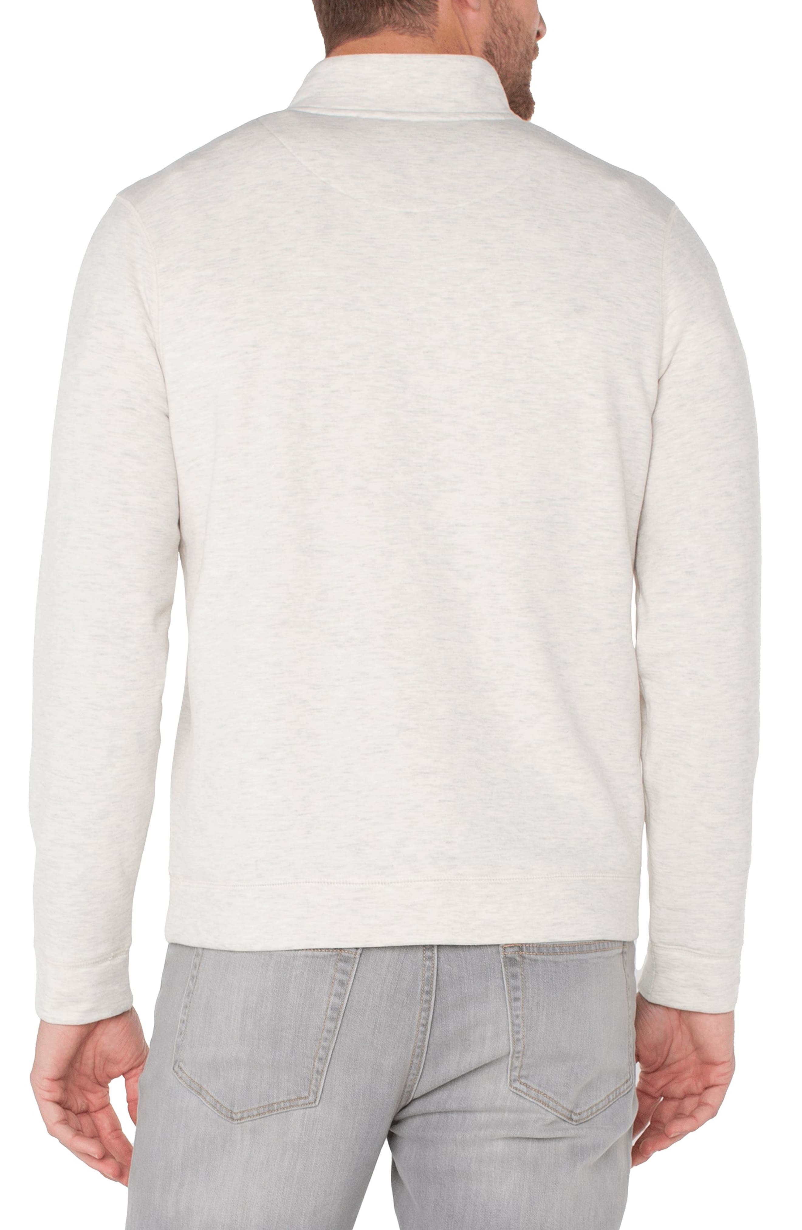 Quarter Button Mock Neck Top - image 2