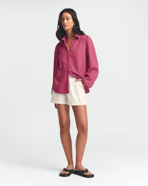 St Mrlo Pico Blouse In Pink