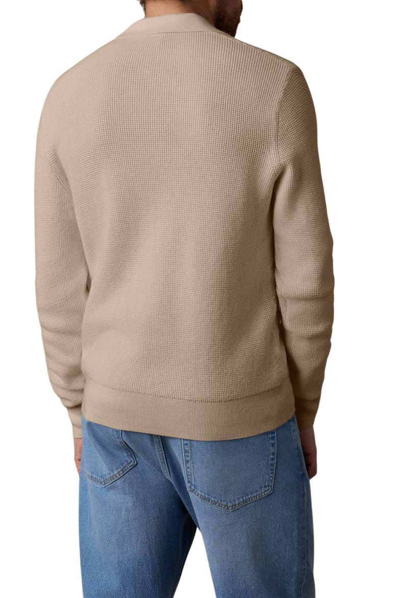Sunwashed Organic Cotton Polo Sweater, Alternate, color, NATURAL