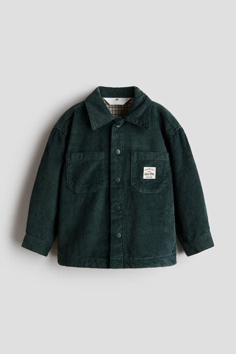 Lined Corduroy Overshirt