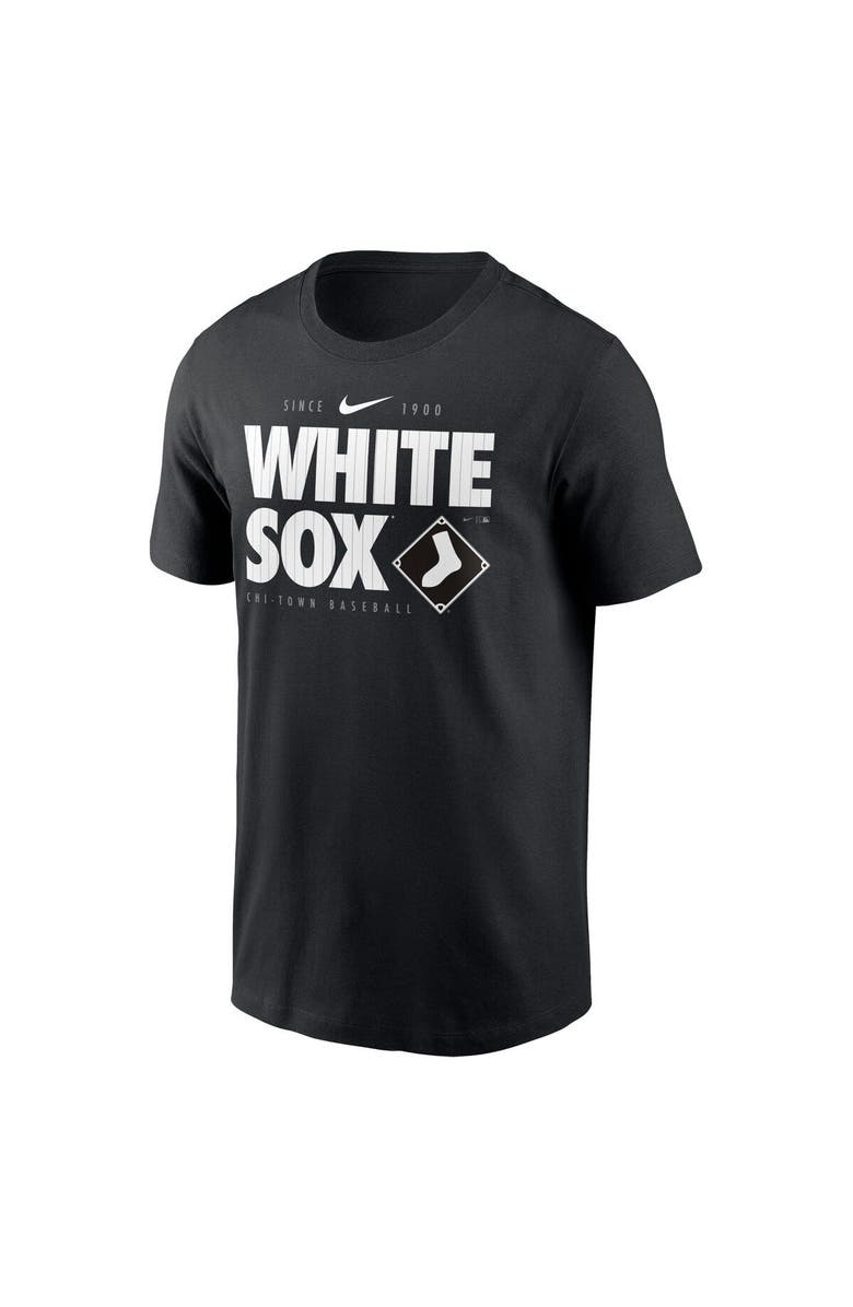 Nike Men's Nike Black Chicago White Sox Local Team T-Shirt, Alternate, color,