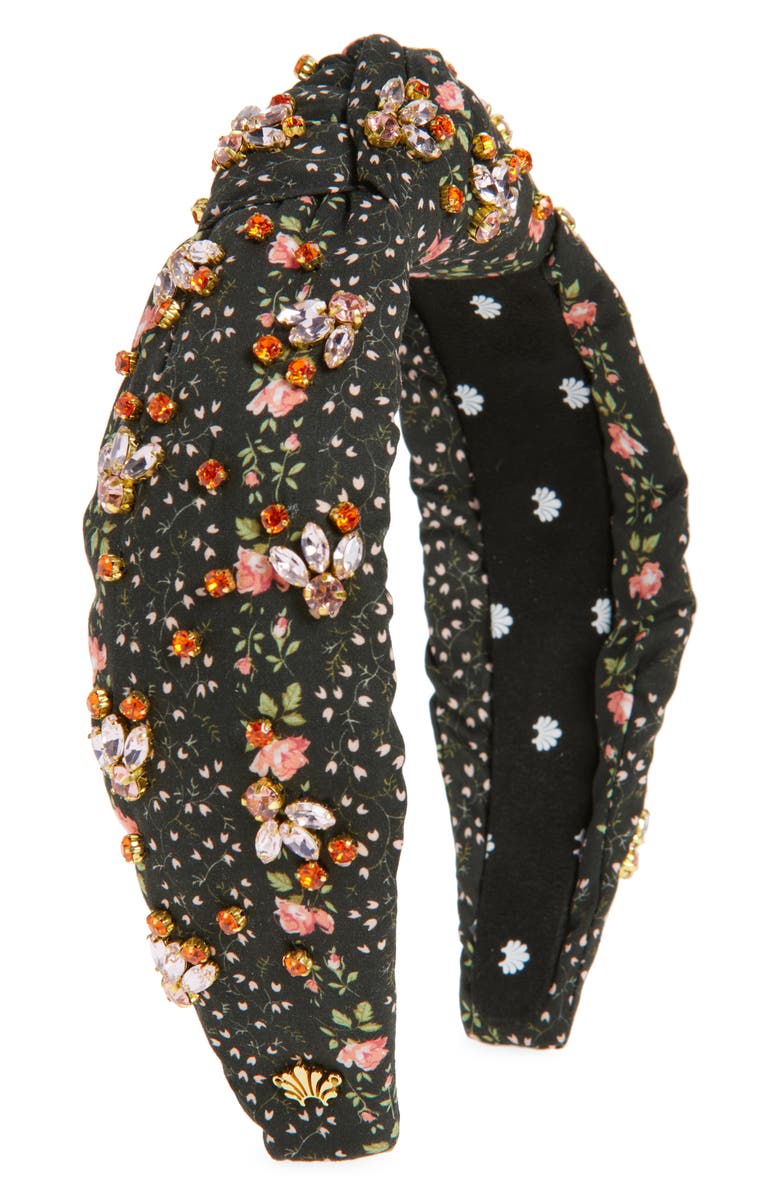 Lele Sadoughi x Liberty London Knotted Headband, Main, color, Evie Stripe