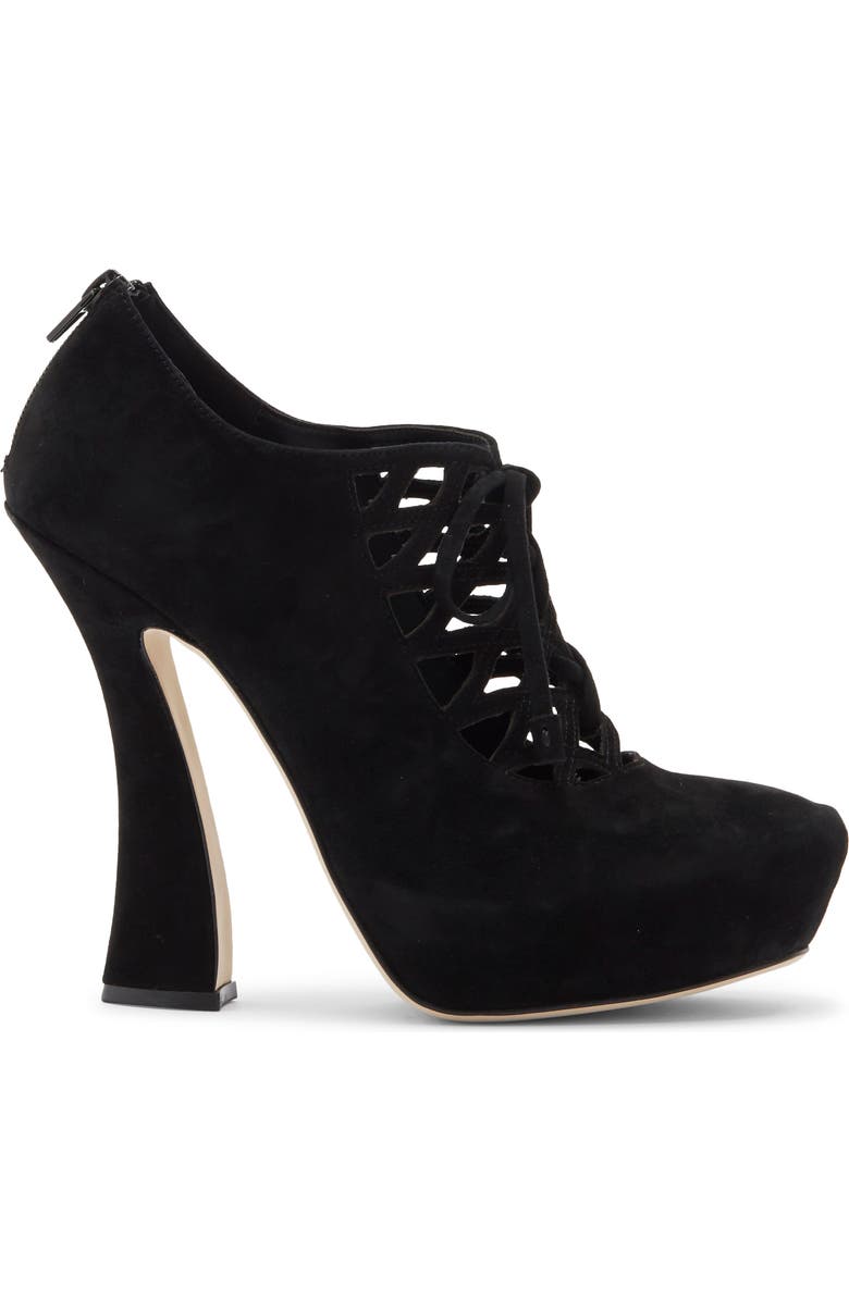Jeffrey Campbell Chesire Pump, Alternate, color, Black Suede