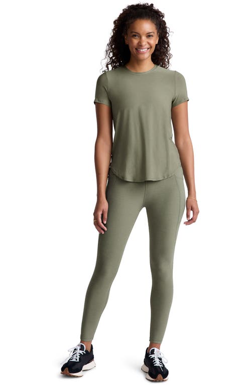 BEYOND YOGA BEYOND YOGA ON THE DOWN LOW T-SHIRT 