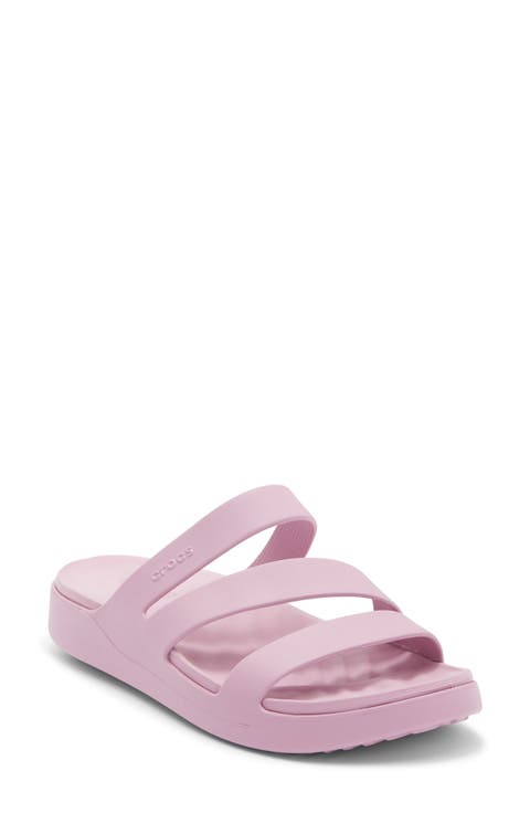 Getaway Waterproof Strappy Slide Sandal (Women)