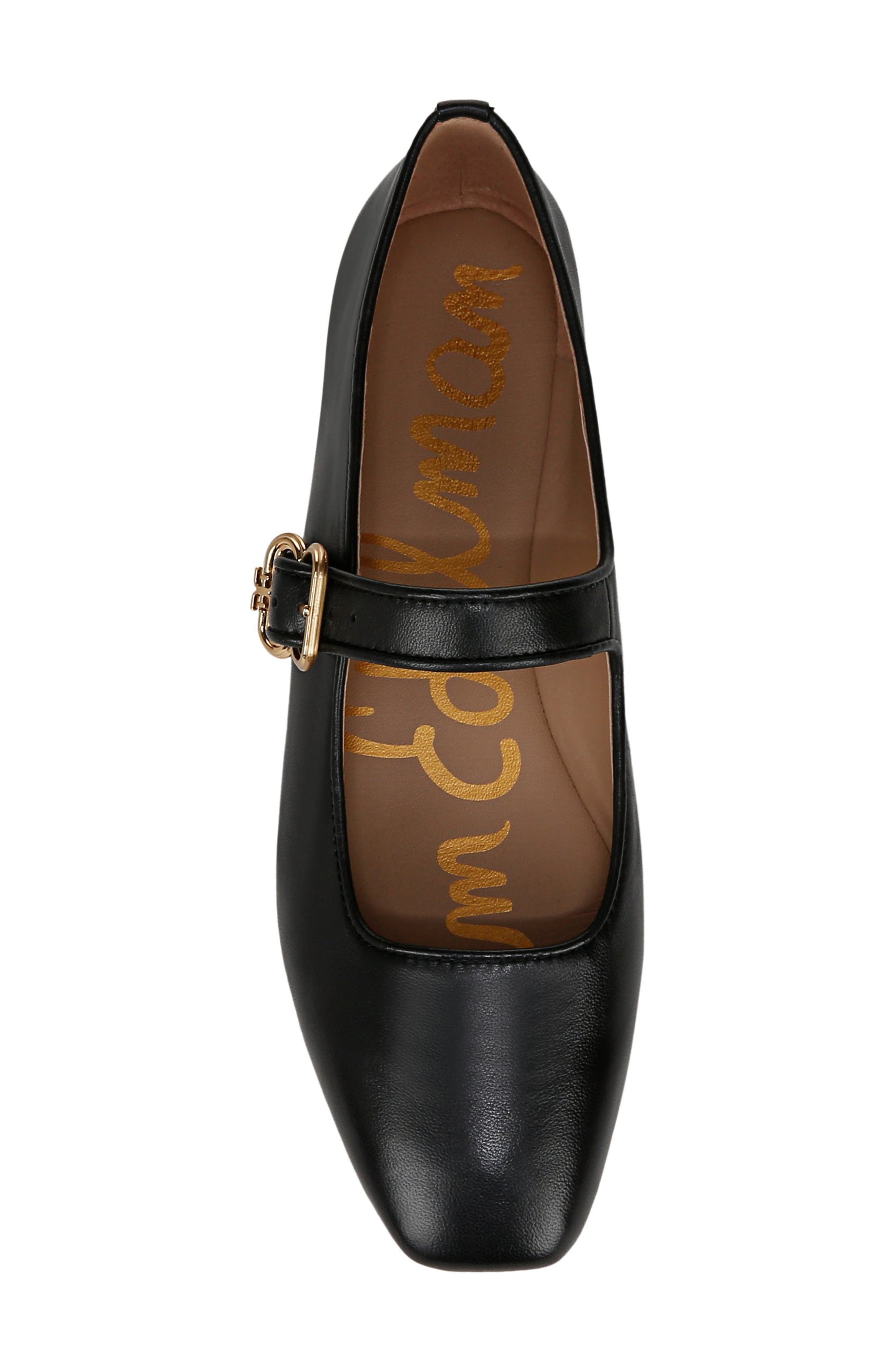 Sam Edelman Michaela Mary Jane Flat, Alternate, color, Black