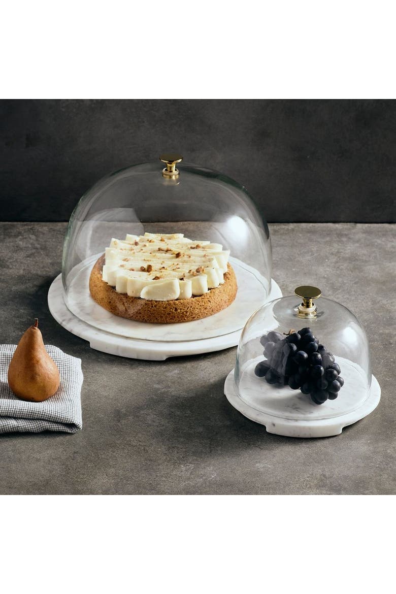 Cova Marble Base Dome, Alternate, color, White