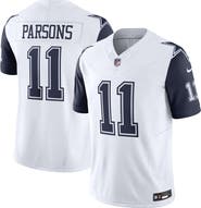 Nike Men's Nike Micah Parsons White Dallas Cowboys Vapor F.U.S.E. Limited Jersey