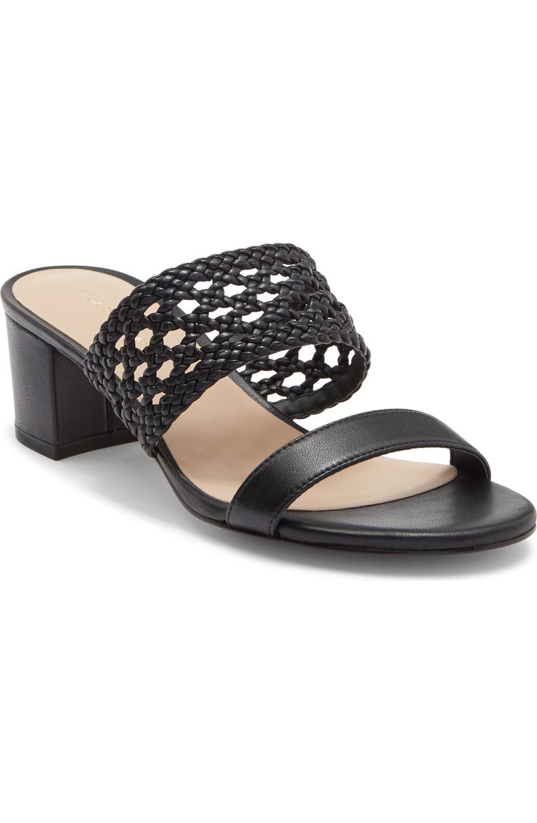 Stuart Weitzman Briar Slide Sandal, Main, color, Black