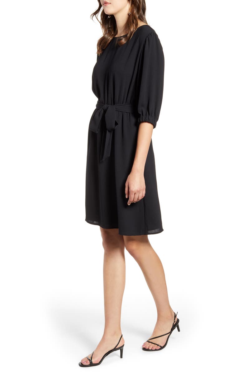 Halogen<sup>®</sup> Tie Waist Dress, Alternate, color,