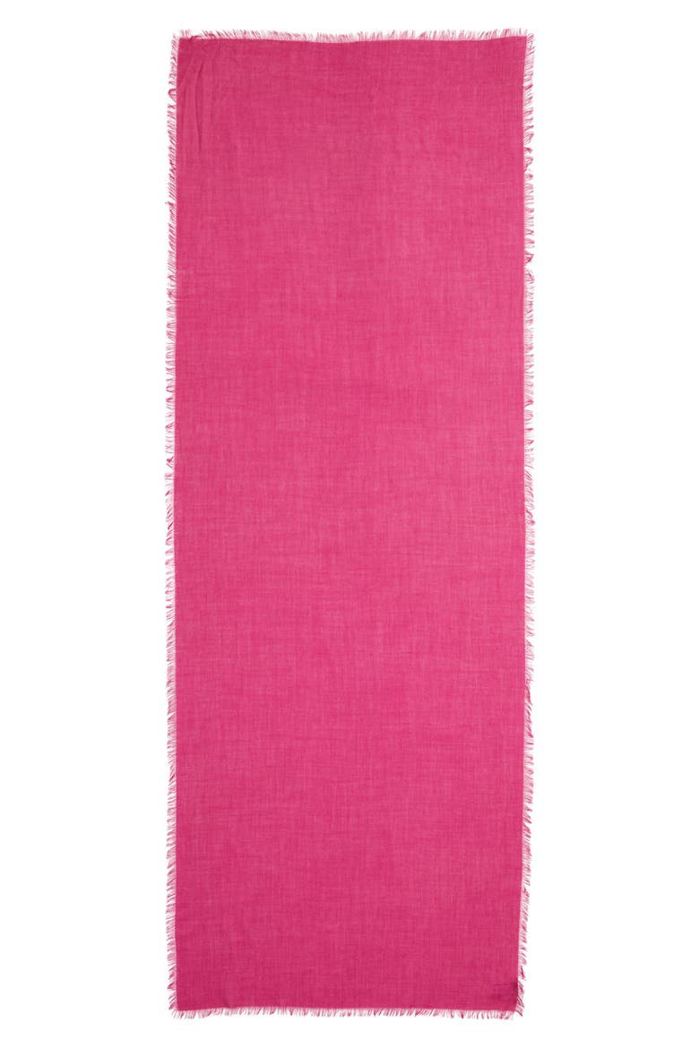 Cashmere & Silk Wrap, Alternate, color, PINK PLUMIER