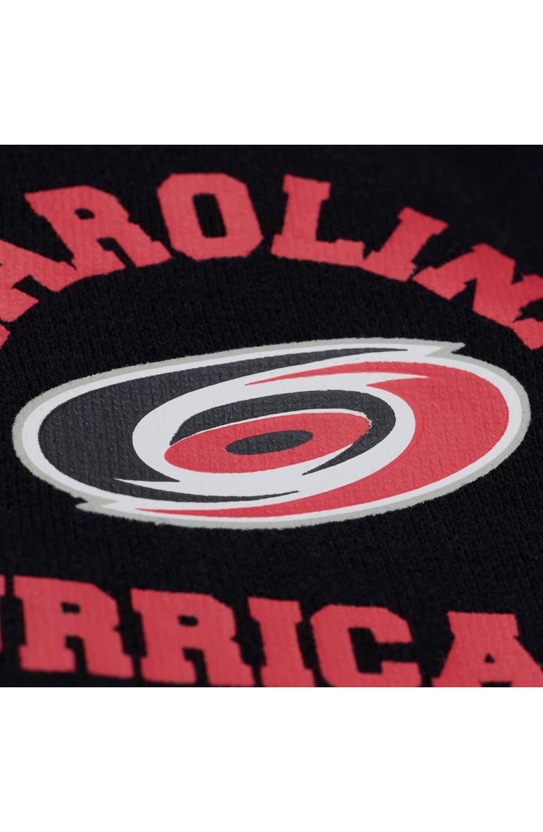 Mitchell & Ness Women's Mitchell & Ness  Black Carolina Hurricanes Crewneck Sweatshirt, Alternate, color, Black
