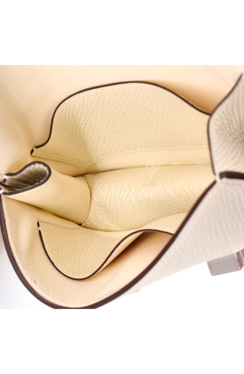 Pre-Owned Hermes Constance Slim Wallet Epsom, Alternate, color, Nata