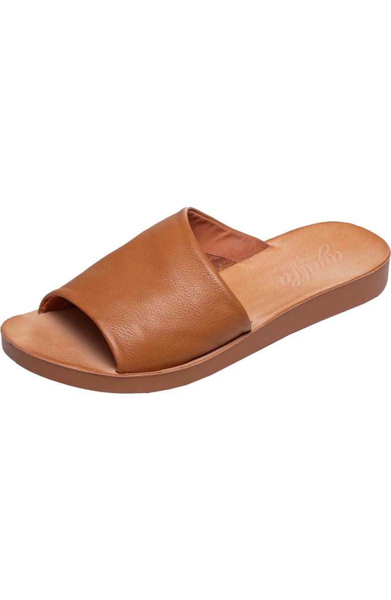 ANTELOPE Ami Leather Slide Sandal, Main, color,