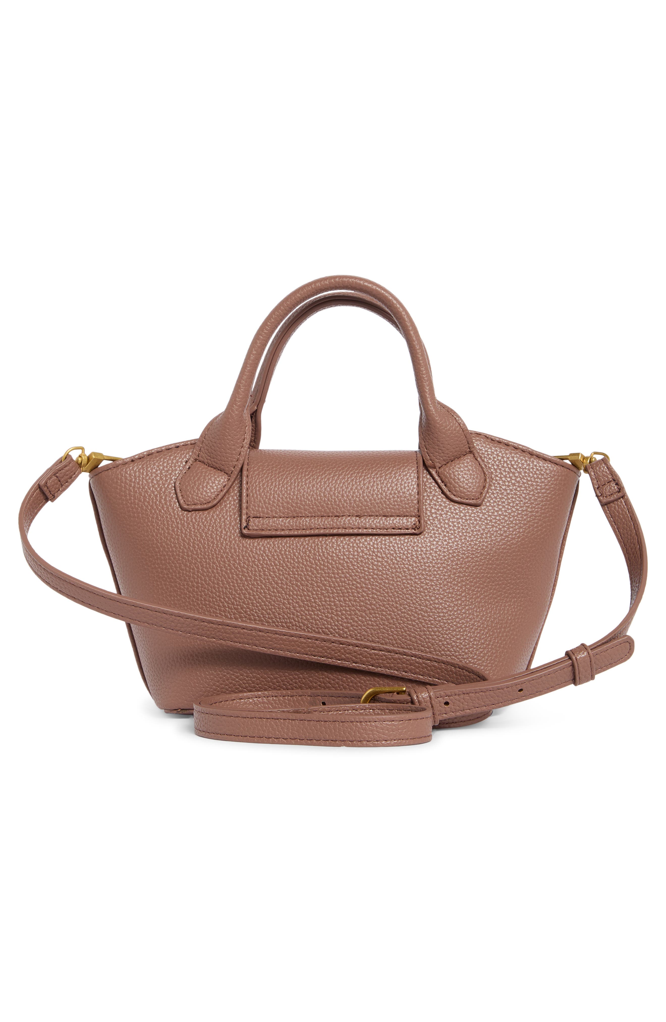 Elle Top Handle Bag, Alternate, color, COFFEE