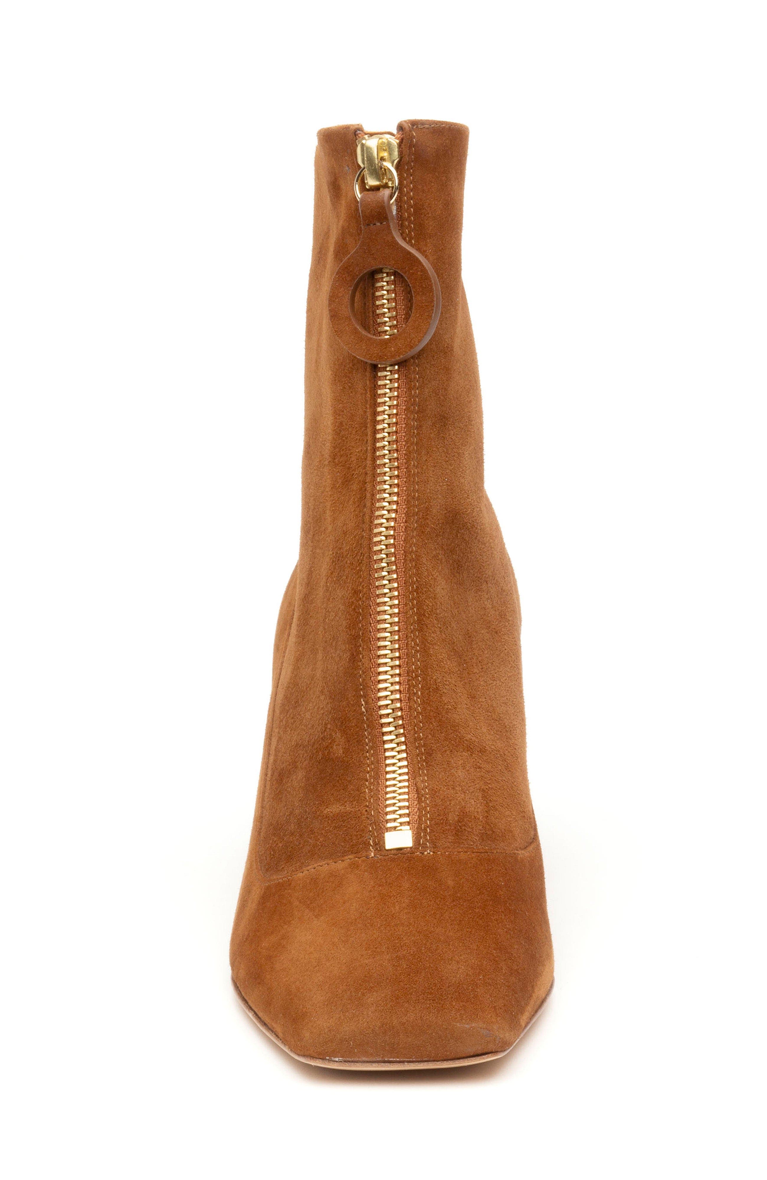 Rupert Sanderson Carlow Suede Zip Front Ankle Boots (Women) | Nordstrom
