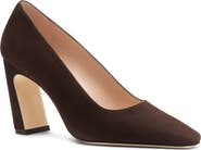 Stuart Weitzman Stassi Croc Embossed Leather Pump