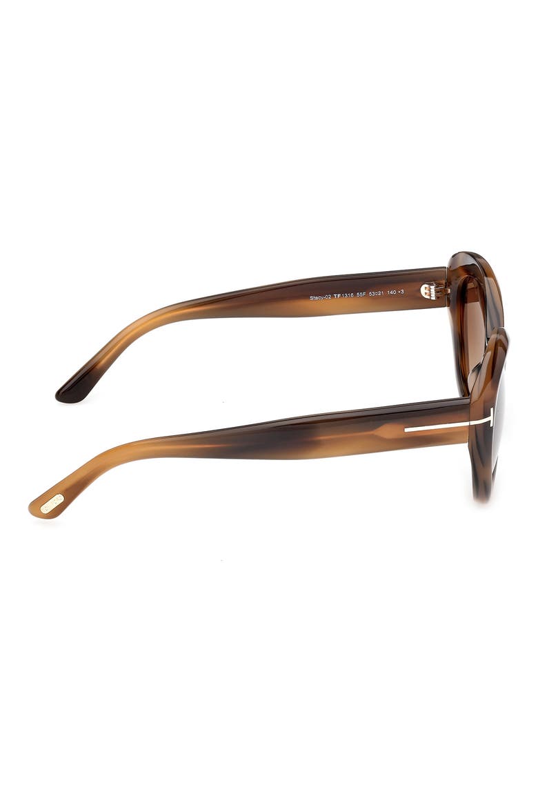 Womens FYSH Brown Frame Cat Eye Sunglasses 2025 255 53/21 140 FYSH 2025 255 NEW CAT EYE WOMEN FULL RIM AUTHENTIC  main image 4