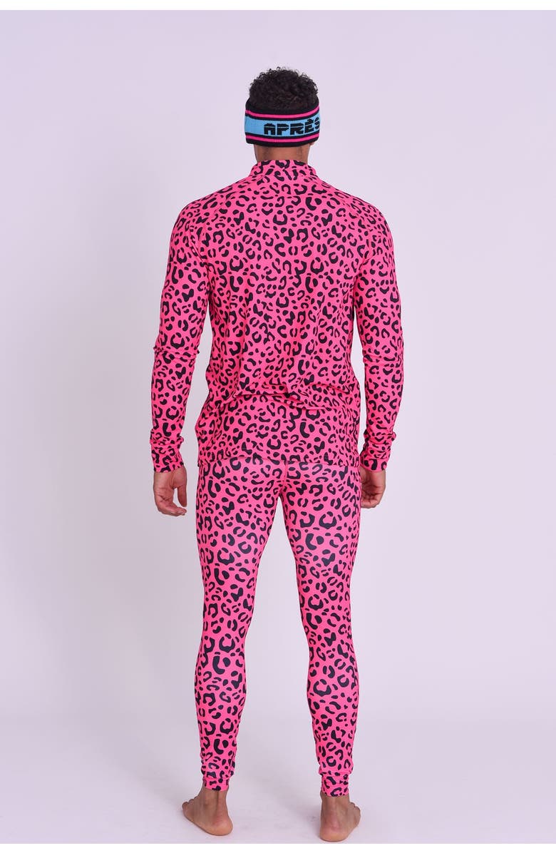 OOSC Baselayer Top - Hotel California Pink Leopard Men's, Alternate, color, Hotel California Pink Leopard