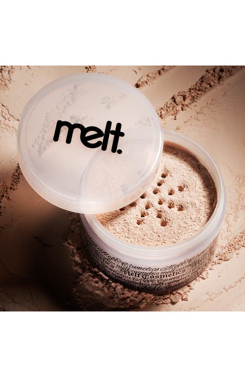 Melt Cosmetics Barely Alive Translucent Loose Setting Powder In Transparent
