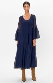 Rebecca Taylor Skye Tiered Dress