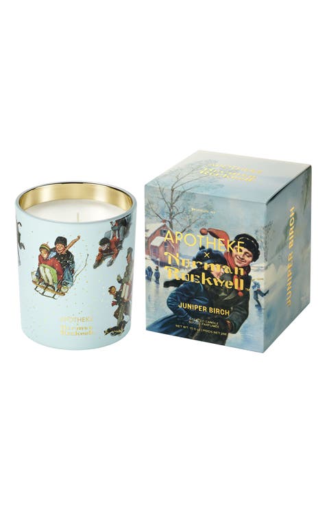 Juniper Birch Norman Rockwell Candle