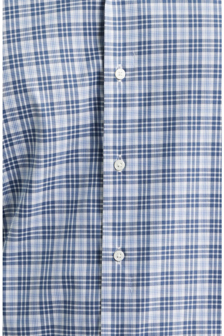 Shane Performance Twill Button-Down Shirt, Alternate, color, WINDY BLUE