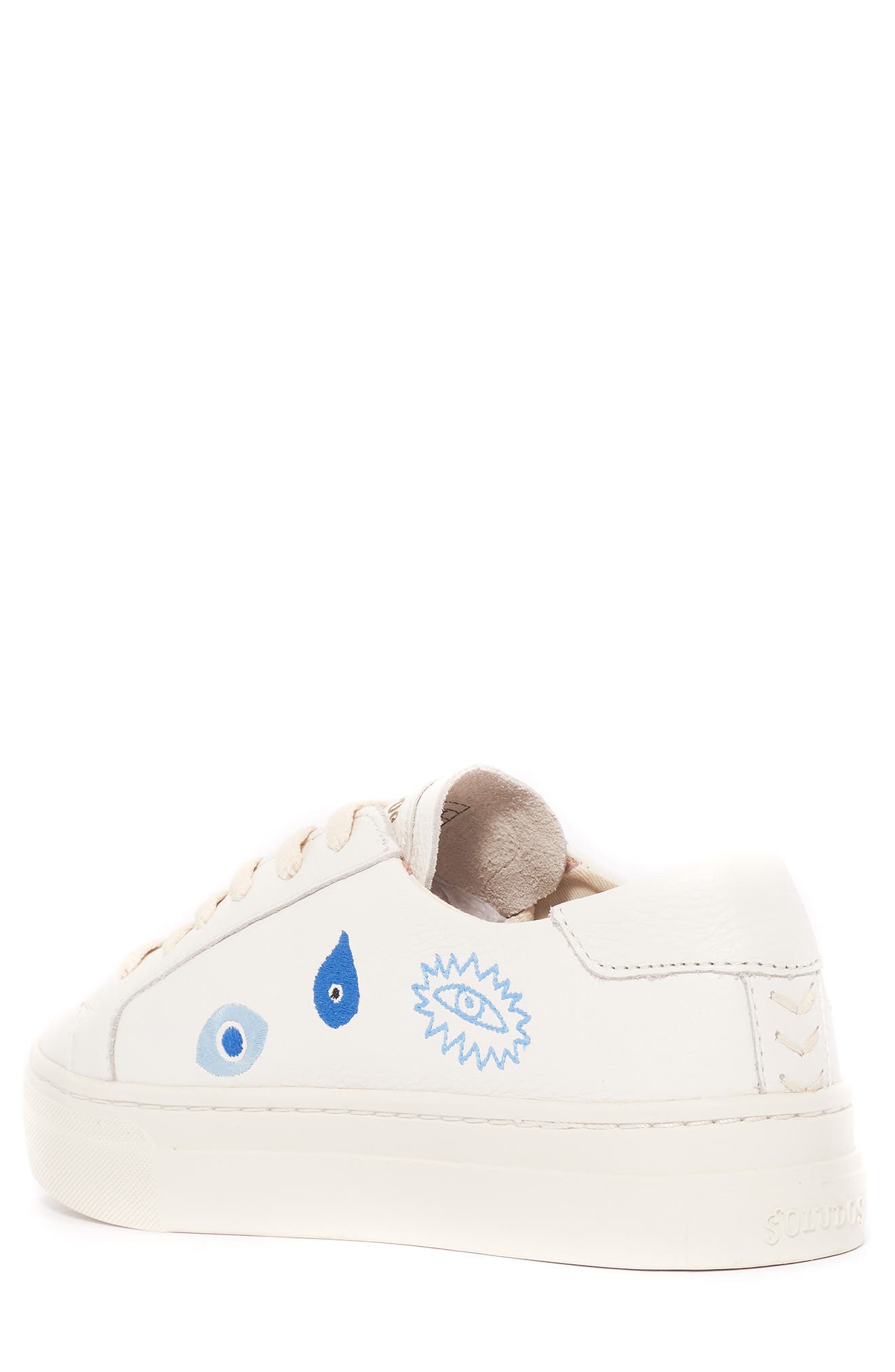 Soludos Evil Eye Ibiza Sneaker, Alternate, color, 