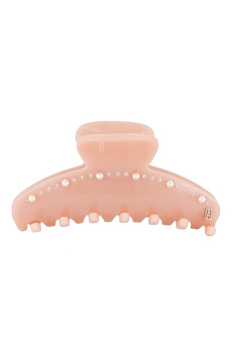 Perle acetate hair clip