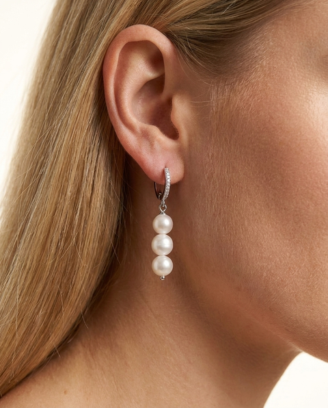 Aerin Pearl Stud Earrings