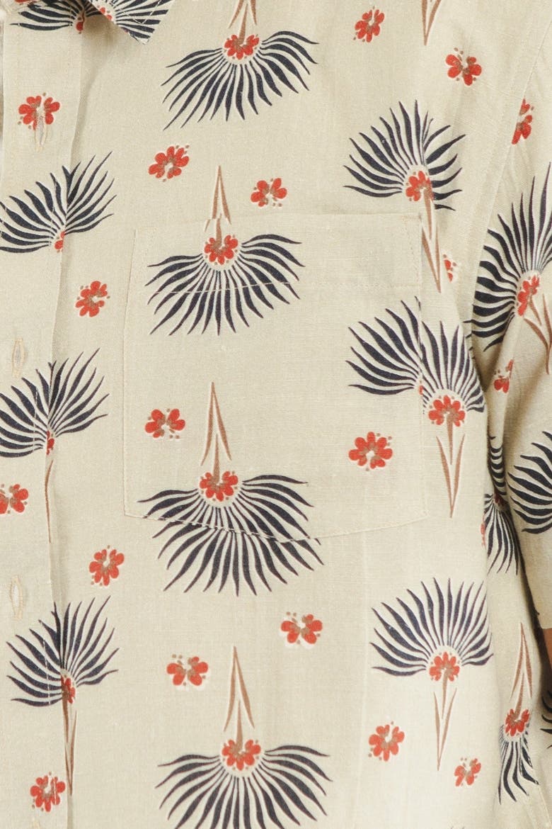Harbor Slim Shirt, Alternate, color, Aloha Floral