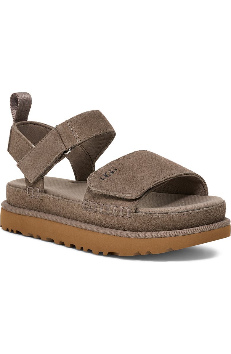 UGG<sup>®</sup> Goldenstar Platform Sandal, Main, color, Skp