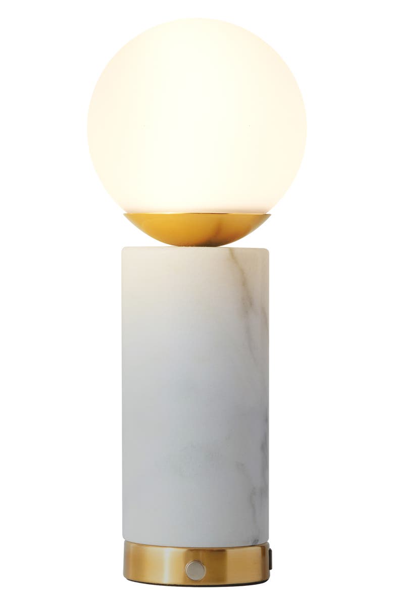Brightech Marble LED Table Lamp, Main, color, 
