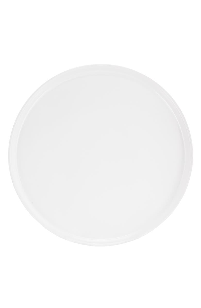 Elama Josh 18 Piece Stoneware Dinnerware Set, Alternate, color, White