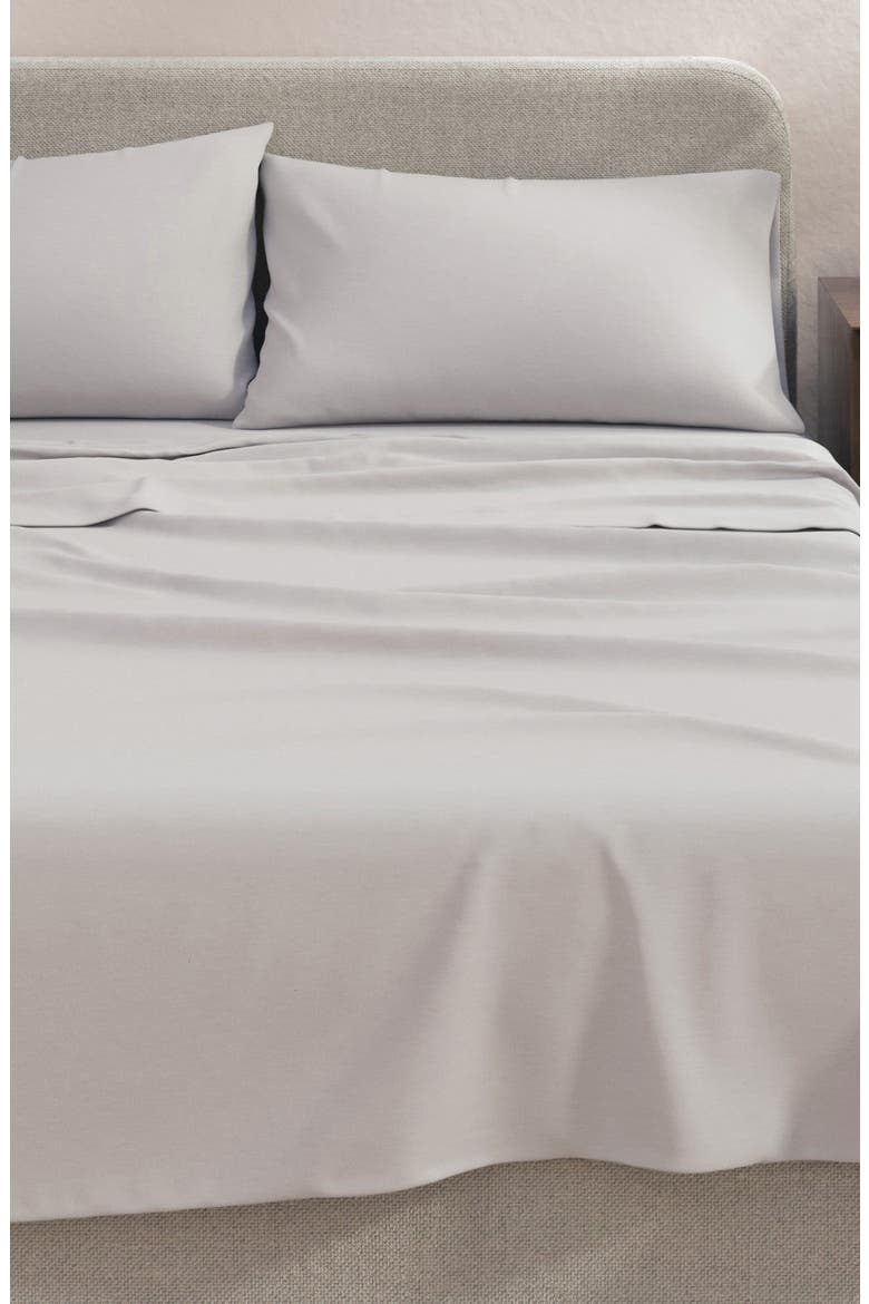 Jersey Knit Sheet Set, Alternate, color, LIGHT GREY