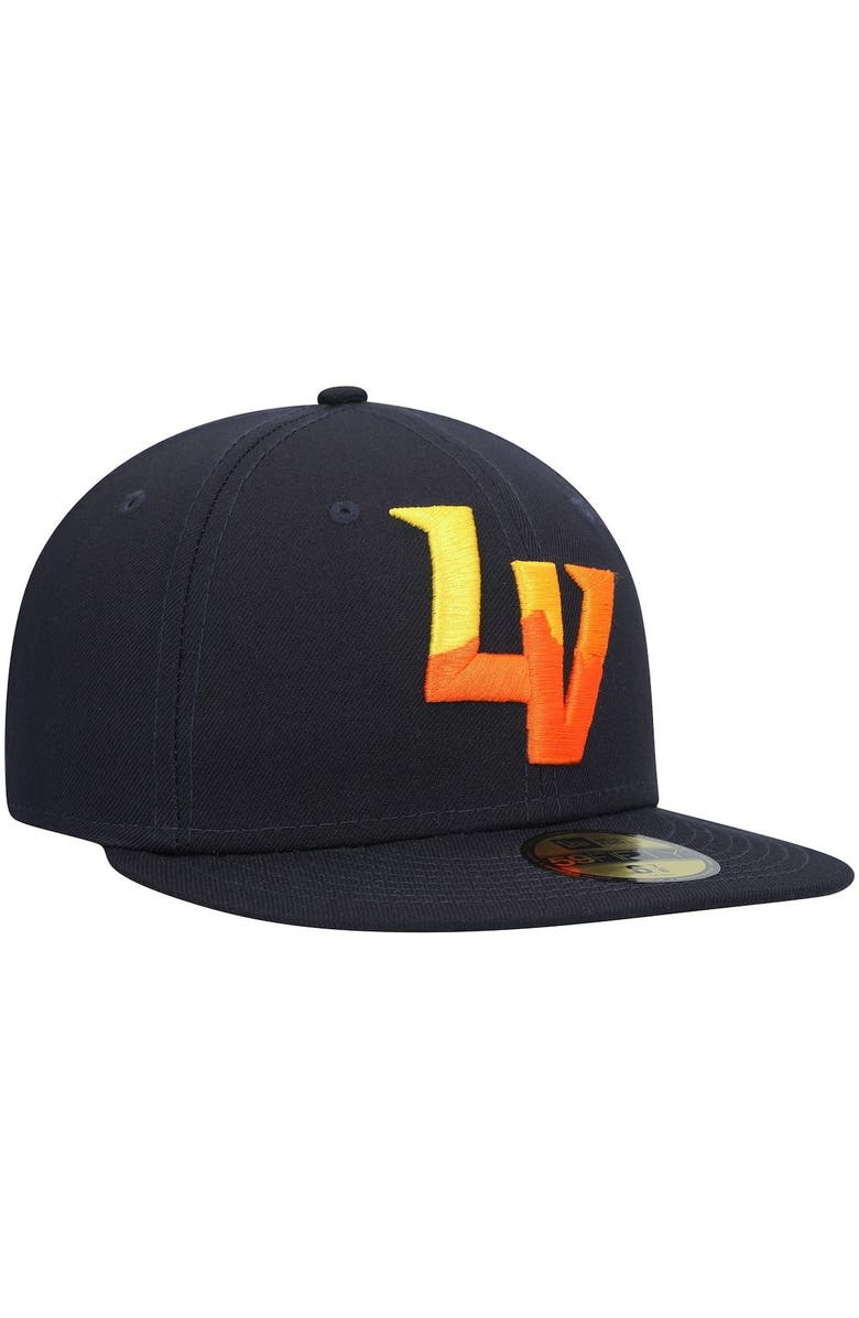New Era Men's New Era Navy Las Vegas Aviators Authentic Collection Team Alternate 59FIFTY Fitted Hat, Alternate, color, Navy