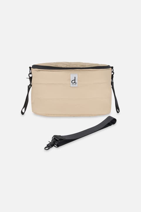 Water-Repellent 6-Pocket Stroller Strap Mini Diaper Bag