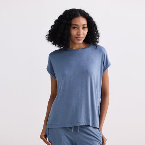 Relaxed Tee in Blue