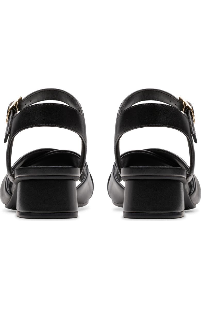 Clarks<sup>®</sup> Serina 35 Cross Sandal, Alternate, color, Black