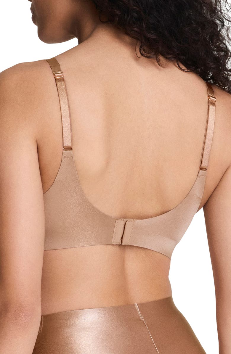 SPANX<sup>®</sup> SPANXshape<sup>™</sup> LuxeShine Bralette, Alternate, color, Rose Gold Foil