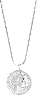 MIRANDA FRYE Paris Coin Pendant Necklace