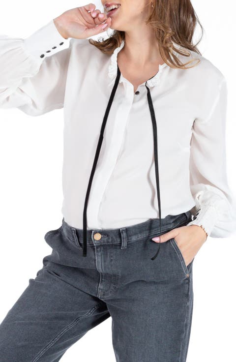 Scarlett pregnancy and nursing blouse