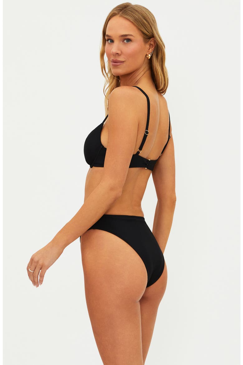 Camilla Underwire Bikini Top, Alternate, color, BLACK