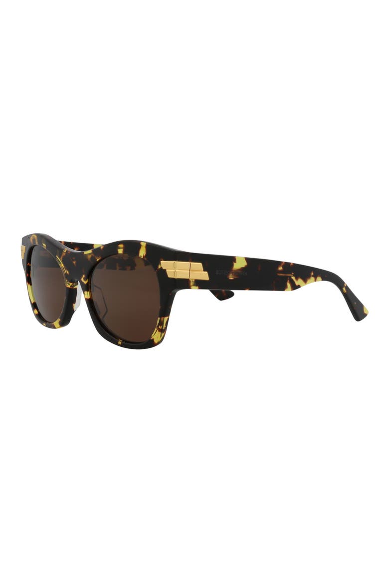 54mm Square Sunglasses, Alternate, color, HAVANA HAVANA BROWN