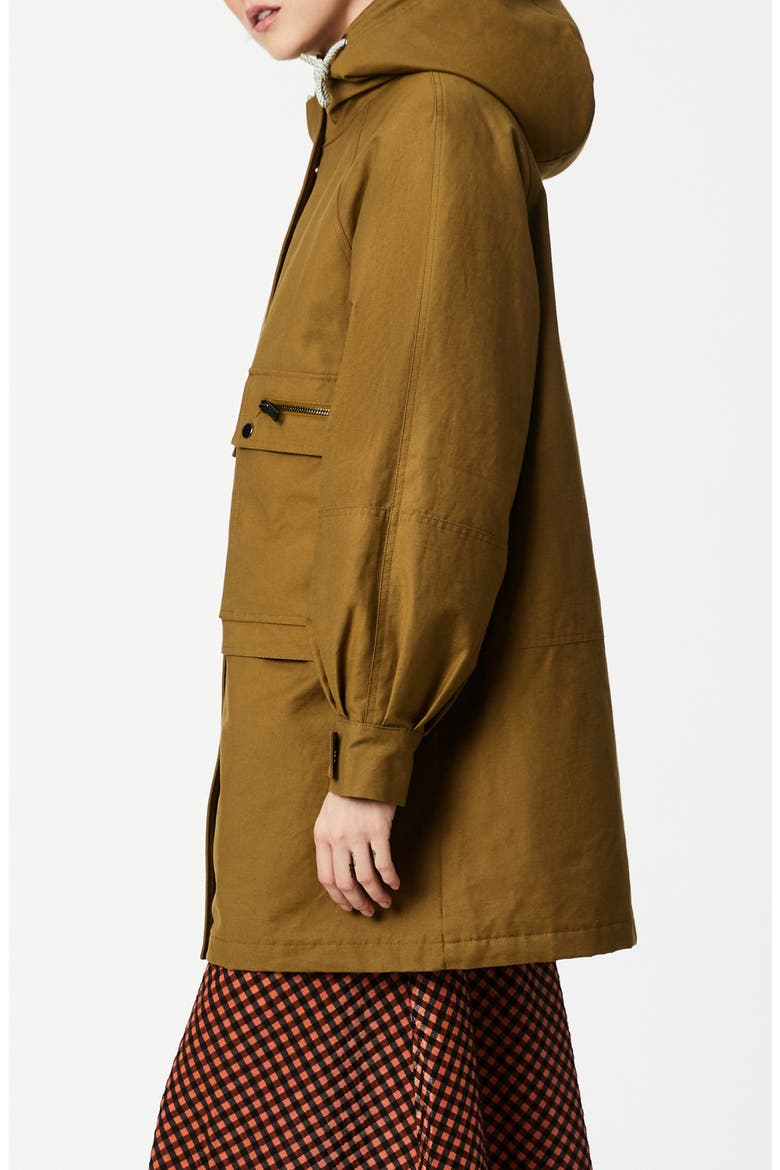 Hooded Utility Jacket, Alternate, color, OLIVE