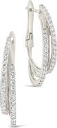 Sterling Forever Kyle Hoop Earrings