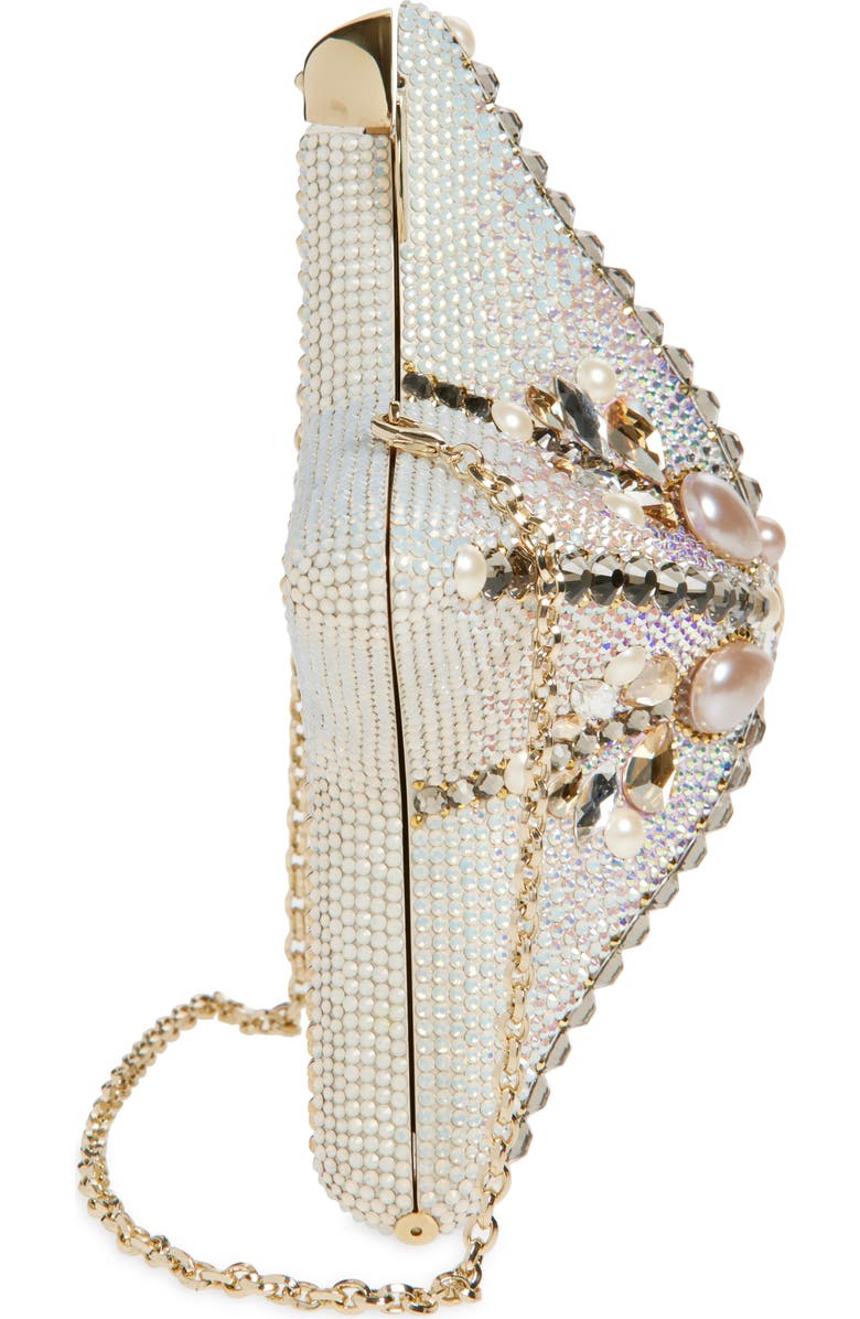 JUDITH LEIBER COUTURE Starfish Astro Clutch, Alternate, color,